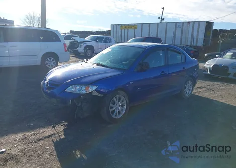 2008 Mazda Mazda3 S Sport из США, поврежденный, VIN JM1BK324981814416